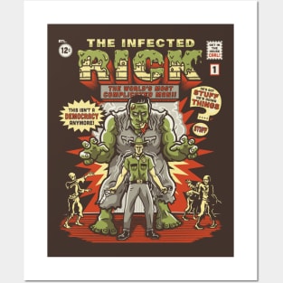 The Infected Rick Posters and Art